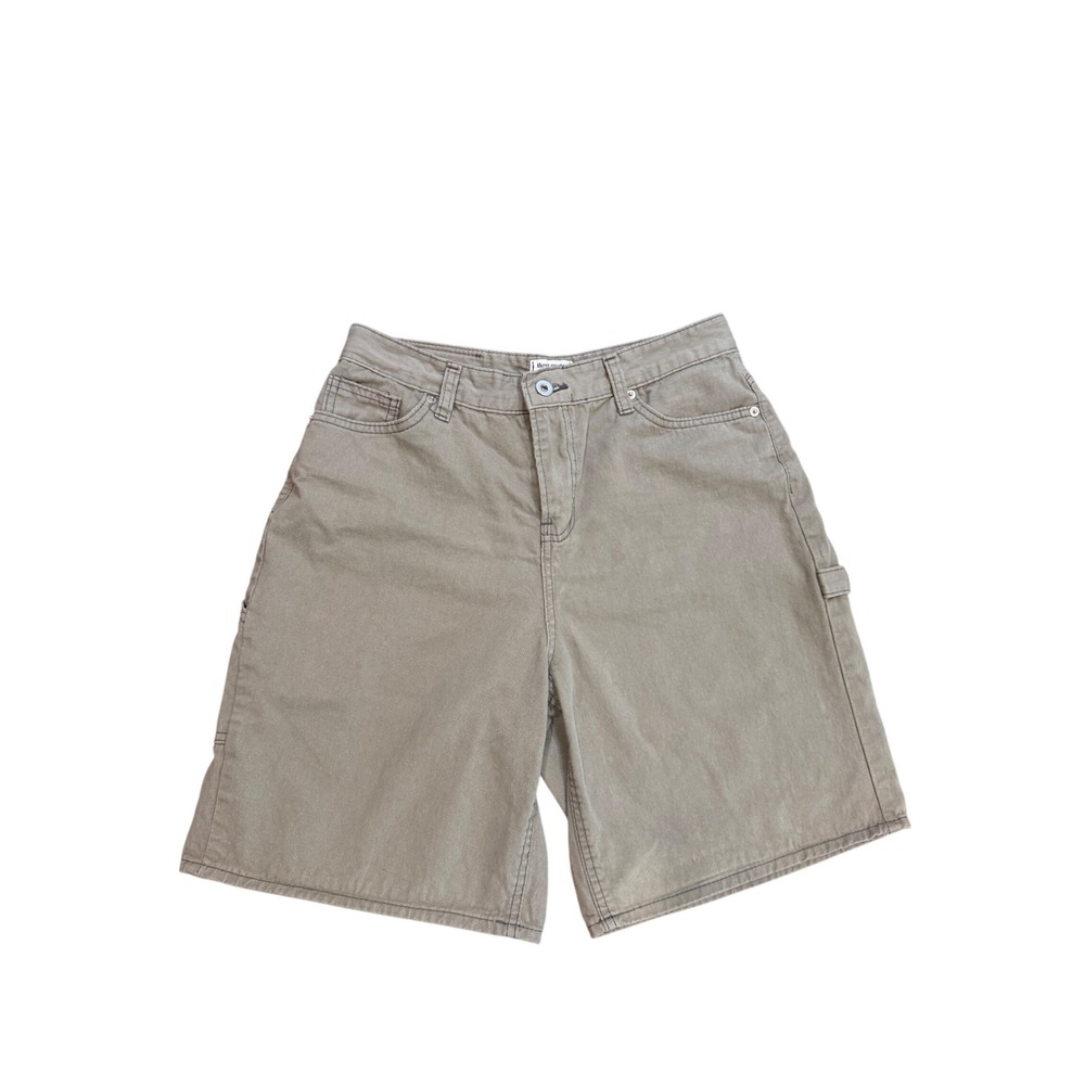 Carpenter‎ Shorts Khaki Tan Olive High Rise Utility Denim